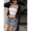 Áo Hai Dây Nữ Thun Borip Mịn Màng Áo 2 Dây Croptop Ôm Body Tôn Dáng Basic 2SCRT RUSY