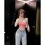 Áo Hai Dây Nữ Thun Borip Mịn Màng Áo 2 Dây Croptop Ôm Body Tôn Dáng Basic 2SCRT RUSY