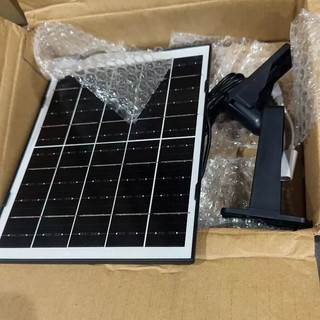 Tấm pin năng lượng mặt trời camera ngoài trời Vstarcam Solar Panel - kèm cáp chia cắm cùng lúc 2 tấm