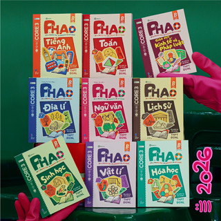 Bộ sách P.H.A.O (Pro Hacks for Academic Overload) ôn lí thuyết tốt nghiệp THPT | WinBook