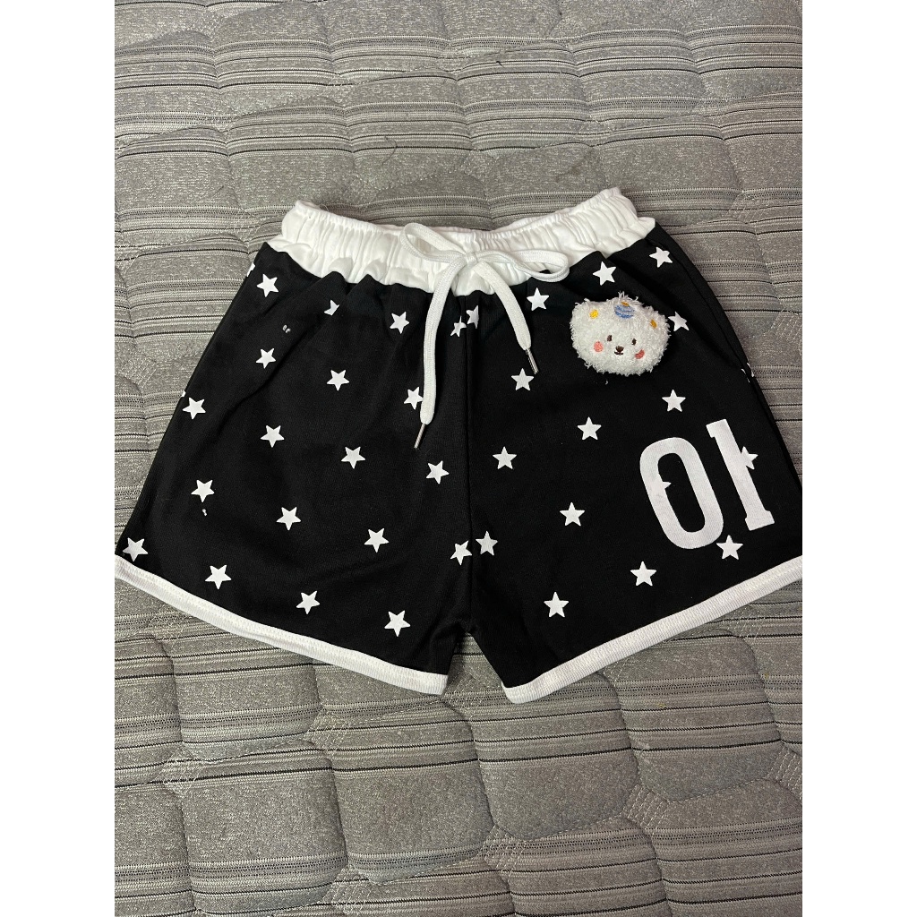 [TẶNG CHAM HOT] Quần đùi in ngôi sao số 01 phối cạp mẫu mới 2026 - Thoáng mát