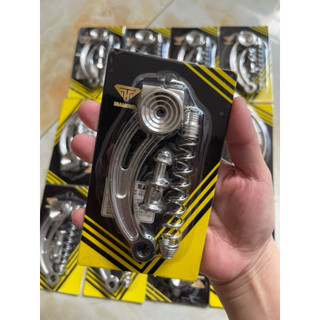 [GIÁ RẺ] PÁT CÀNG THẮNG CONG TAKEGAWA - INOX 304 CNC CHO XE MÁY ( tặng lò xo )