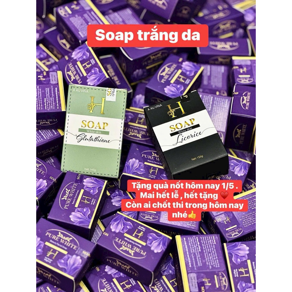 Soap trắng da nhập khẩu( màu đen)