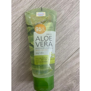 Gel dưỡng da thảo dược lô hội Welcos Aloevera Moisture Real Soothing Gel 150g