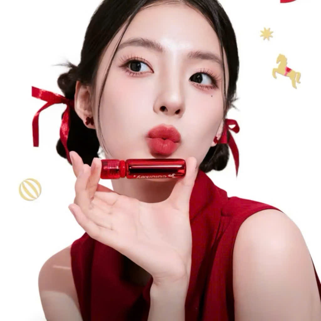 Son Môi COLORKEY Lip Lacquer Mirror phiên bản limited lâu trôi mỏng nhẹ | NHÍM HOUSE