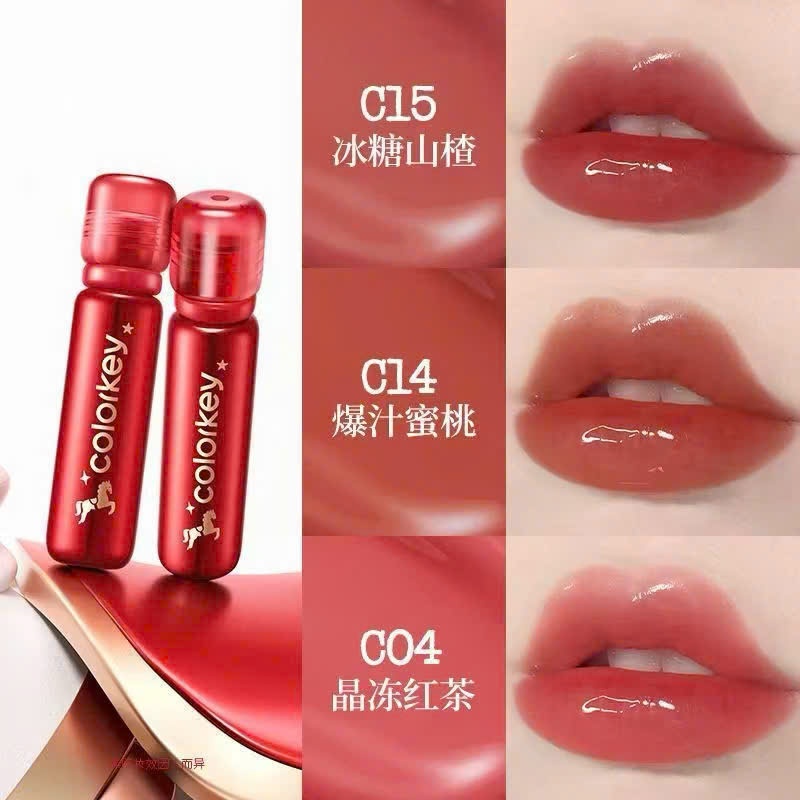 Son Môi COLORKEY Lip Lacquer Mirror phiên bản limited lâu trôi mỏng nhẹ | NHÍM HOUSE