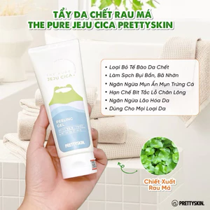 Tẩy da chết rau má Prettyskin