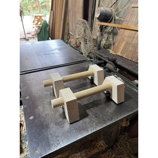 PARALLETTES GỖ GẤP GỌN II - DỤNG CỤ HÍT ĐẤT, CHỐNG ĐẨY BẰNG GỖ TỰ NHIÊN CÓ ĐẾ CHỐNG TRƯỢT