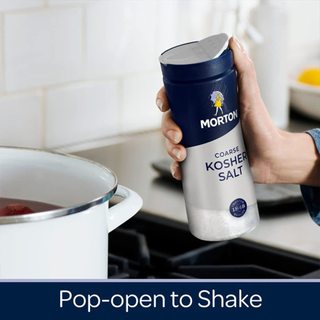 Muối Morton Kosher Coarse/ Fine Sea Salt Không thêm Iod