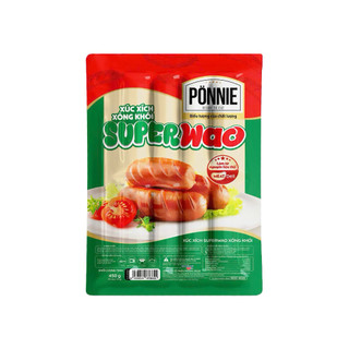 (Hỏa tốc )xúc xích xông khói Ponnie Superwao