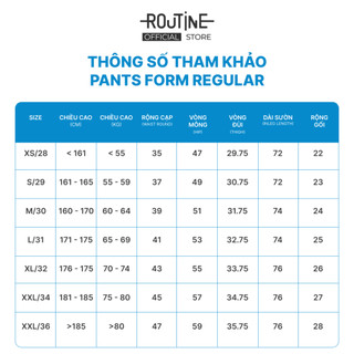 Quần Dài Nam Kaki Form Regular - Routine 10F25PCA022