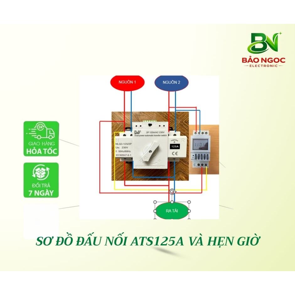 Hẹn giờ tháng - Timer hẹn giờ - đồng hồ hẹn giờ NKG5