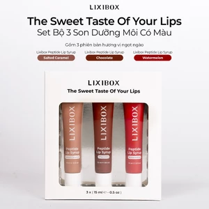 Bộ 3 Son Dưỡng Có Màu Lixibox The Sweet Taste Of Your Lip 3x15g