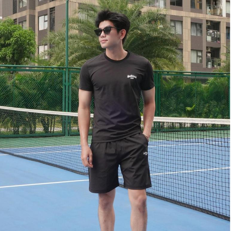 Set Thể Thao Polo Nam Lucifer | Vải Coolmate Mát, Co Giãn 4 Chiều | Set Áo Polo + Quần Nam Thể Thao