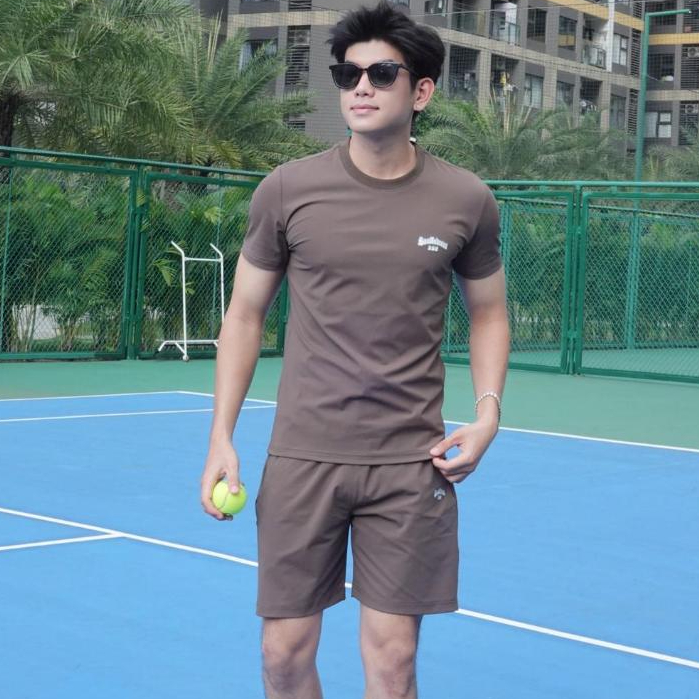 Set Thể Thao Polo Nam Lucifer | Vải Coolmate Mát, Co Giãn 4 Chiều | Set Áo Polo + Quần Nam Thể Thao