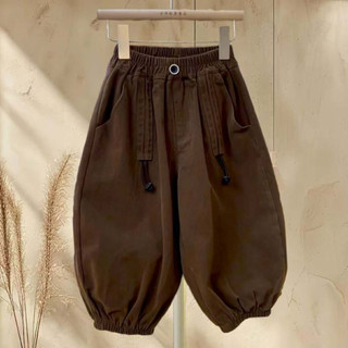 Quần Dài Ống Bí Bé Trai Form Rộng Co Giãn Mềm Mại Hàng Quảng Châu Size 1-10 Tuổi