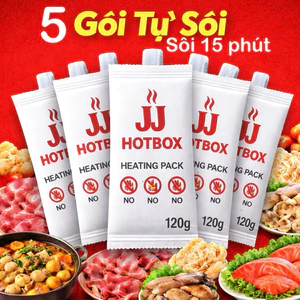 5 Gói tự sôi 120g(Sôi 15 phút- Lẩu tự sôi)