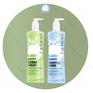 Sữa tắm gội Lactacyd baby sữa tắm cho bé sơ sinh và trẻ nhỏ giảm rôm sảy bảo vệ da