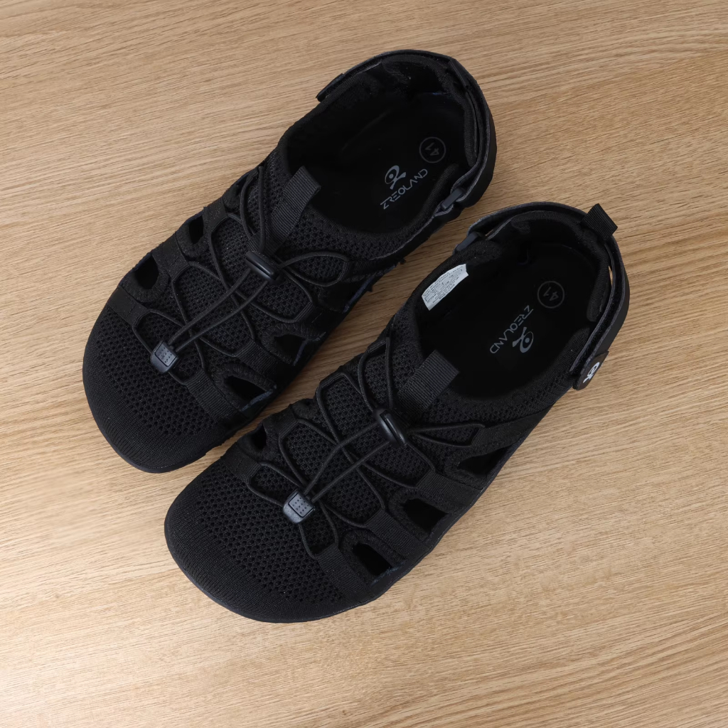 |ELVAR - ORDER XUẤT DƯ| Giày Đi Bộ Đường Dài Thiết Kế Tối Giản, Giày Sandal Lưới Bít Mũi Lội Suối