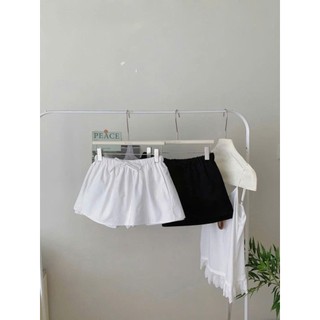 Chân Váy DENIM Dây Rút Xoè Rộng Tôn Dáng Chữ A Chân Váy Kaki Mềm Phù Hợp Đi Chơi Cakecat