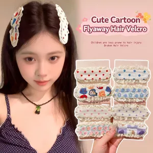 Miếng Dán Tóc Con Nữ Cute Dán Mái Velcro Không Đau Tóc, Giữ Tóc Gọn Gàng Cho Bé Và Nữ