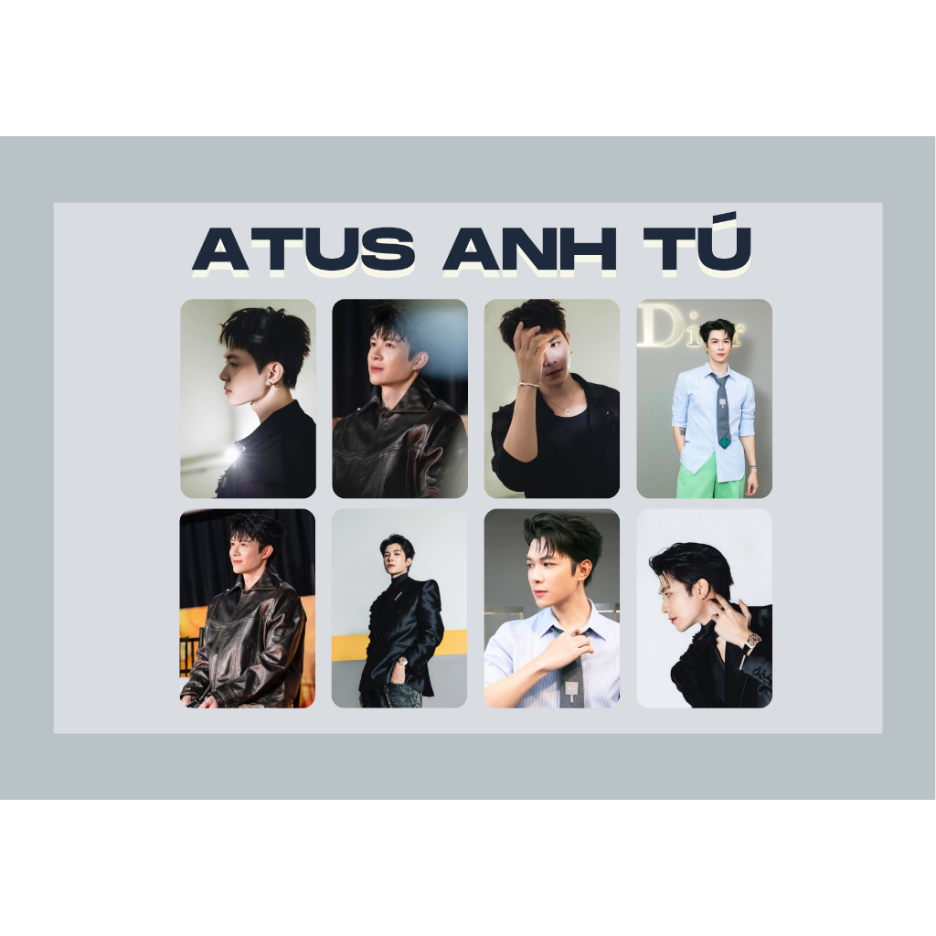 set card bo góc ANH TÚ ATUS - Sáu Tút Runningman