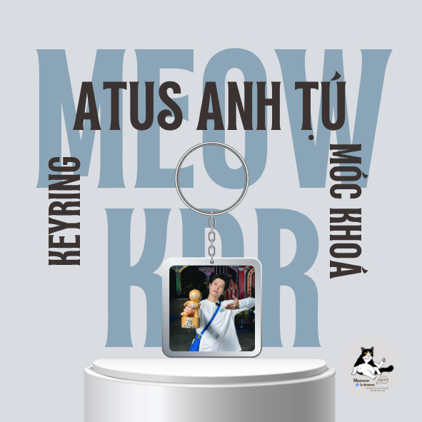 [SIÊU HOT] Móc khoá/Keyring ANH TÚ ATUS - Sáu Tút Runningman