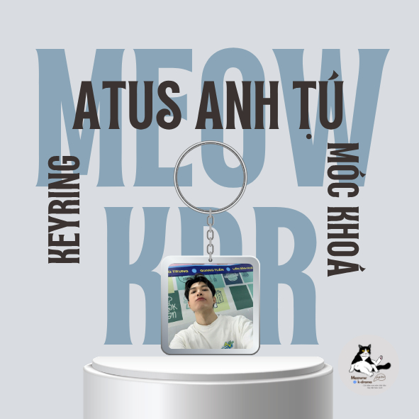 [SIÊU HOT] Móc khoá/Keyring ANH TÚ ATUS - Sáu Tút Runningman