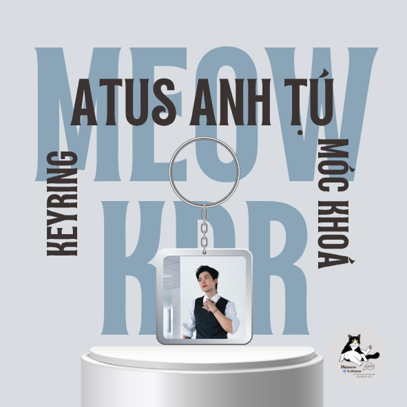 [SIÊU HOT] Móc khoá/Keyring ANH TÚ ATUS - Sáu Tút Runningman