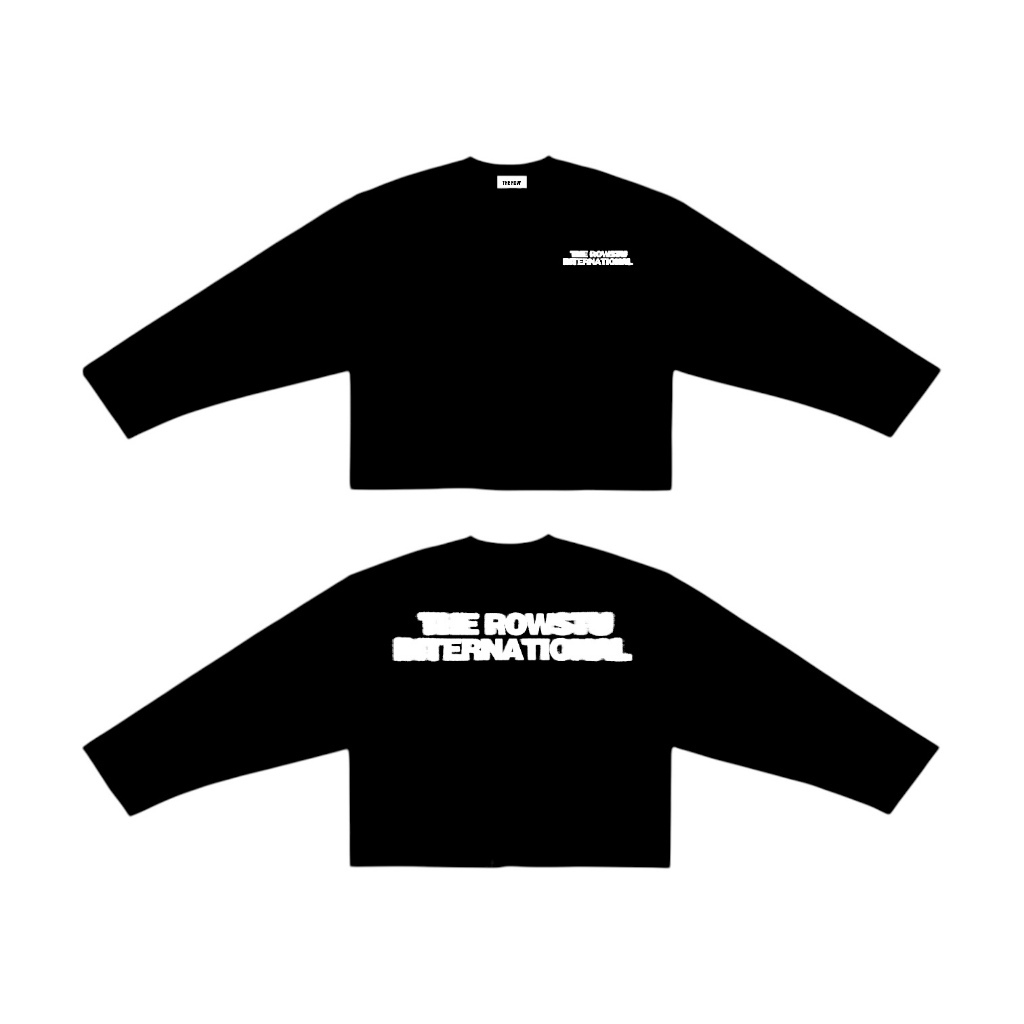 Áo Thun Tay Dài Long Sleeve 250gsm Form Rộng Cổ Tròn  Unisex Nam Nữ Phong Cách Basic Thoải Mái