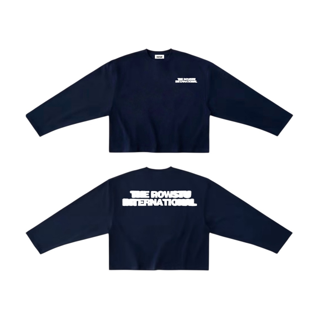 Áo Thun Tay Dài Long Sleeve 250gsm Form Rộng Cổ Tròn  Unisex Nam Nữ Phong Cách Basic Thoải Mái