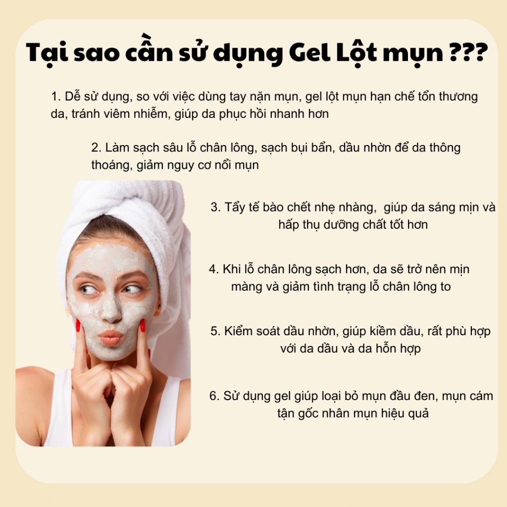 Gel lột Mụn Than Tre - Sạch mụn - Thải độc chì- Sáng da (MẪU MỚI)Gel lột Mụn Than Tre - Sạch mụn - Thải độc chì- Sáng da