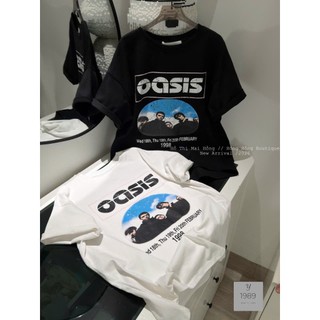 Áo Thun Nữ Họa Tiết Oasis Form Rộng QCCC Cao Cấp