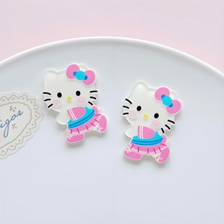 Set Charm Hello Kitty Vợt Hồng – Nơ Tim Sao Cherry Ngọt Ngào Cute Kawaii- Set charm gắn dép new trend 2026
