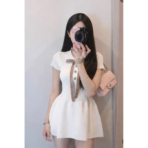 Ssu.Studio// VÁY CỘC TAY NƠ NGỰC BB