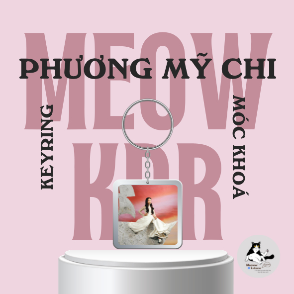 Móc khoá/Keyring ca sĩ Phương Mỹ Chi Chị Bảy