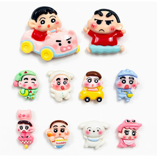 Set Charm Shin Cute Cosplay Mini – Shin lái Xe Heo, Thú Cưng, Biểu Cảm Kawaii Trang Trí Dép Hot Trend 2026