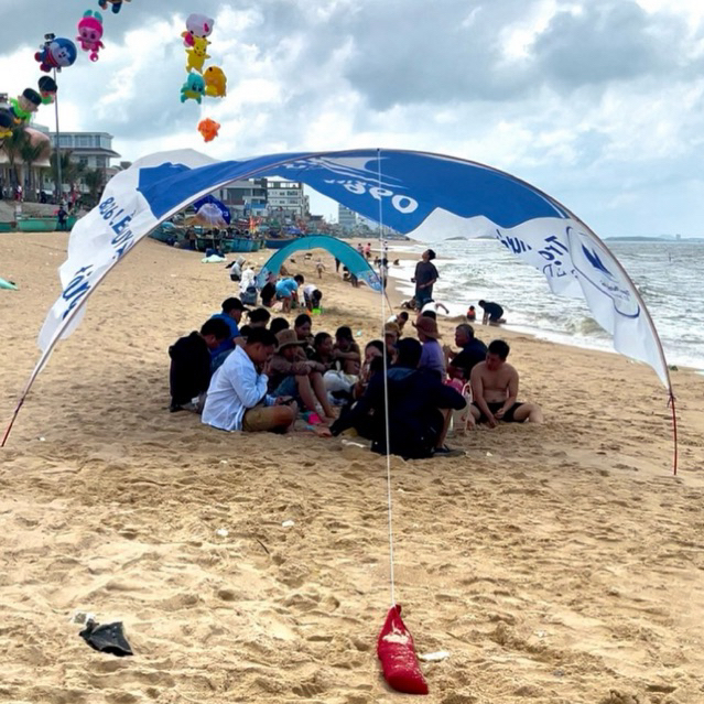 Lều bay che nắng tắm biển BIGSIZE LOẠI CHỐNG UV / LOẠI ĐẶC BIỆT SIÊU TO KHỔNG LỒ
