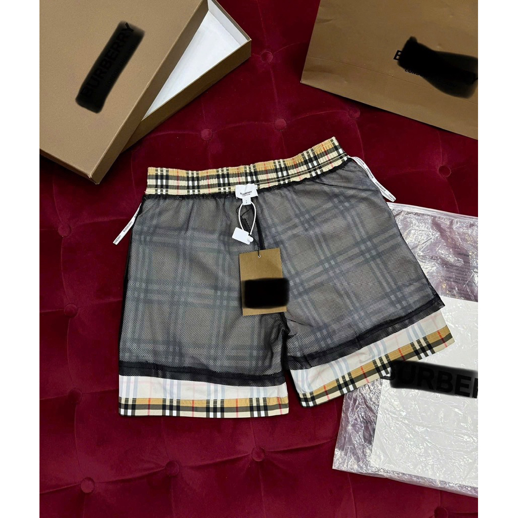 ⚡️[Hight Quality] Quần Short Đùi Gió K Phối Lót Lưới Nam Nữ - Điểm Nhấn Kẻ Caro Phối Màu Cao Cấp
