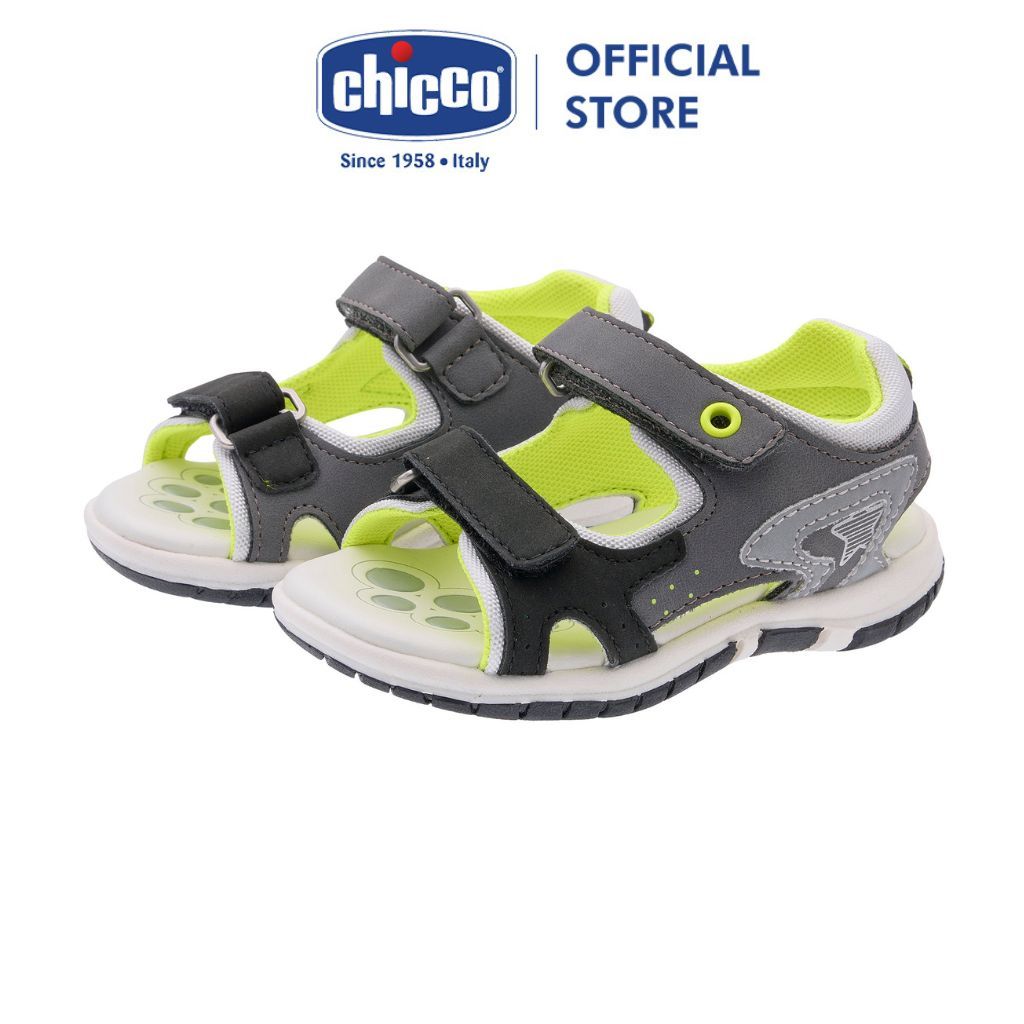 Sandal tập đi trẻ em Chicco Fennek màu ghi