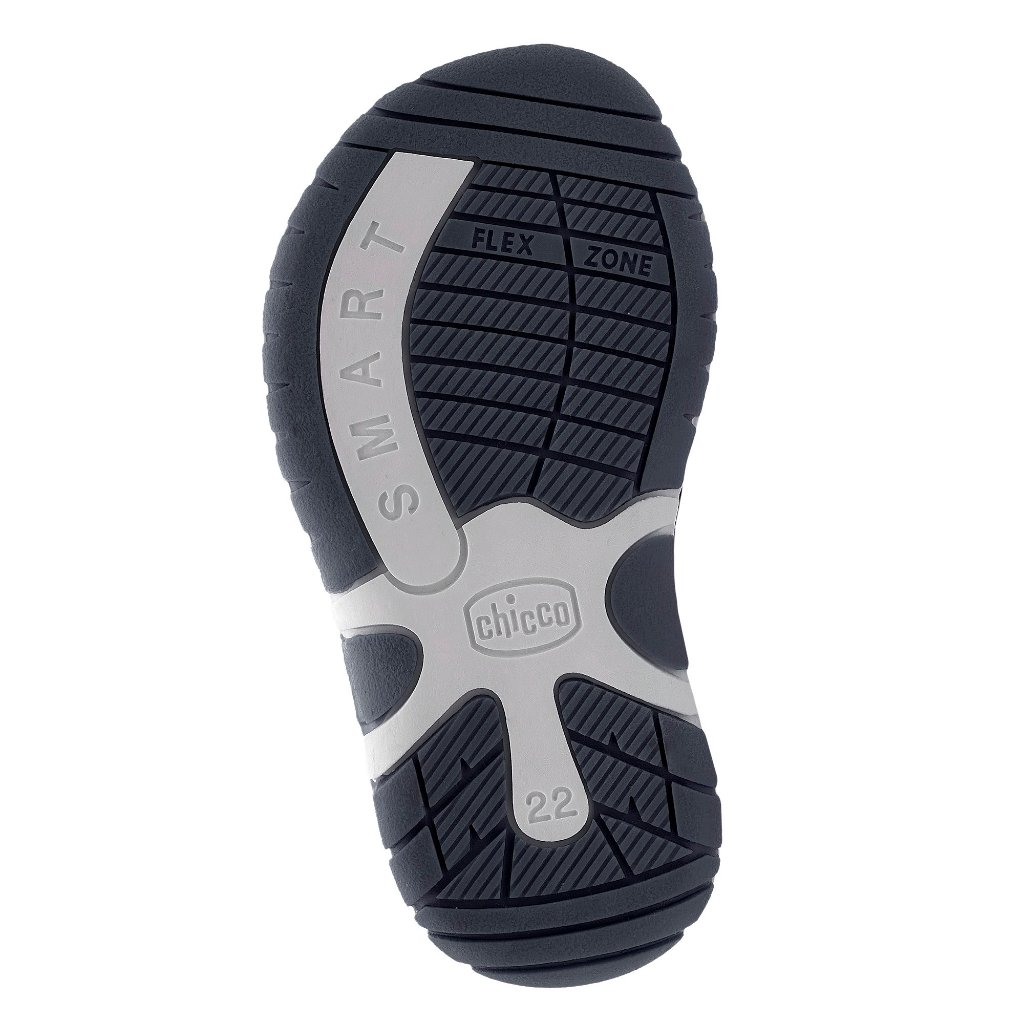 Sandal tập đi trẻ em Chicco Fennek màu ghi