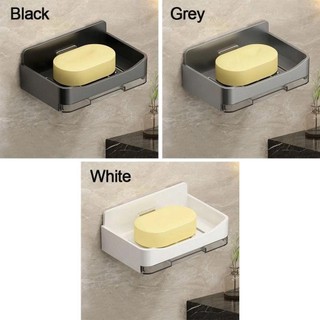Kệ ABS đựng xà phòng gắn tường có khay thoát nước tiện dụng HomieTech