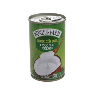 Nước cốt dừa Wonderfarm 400ml - Nguyên liệu nấu ăn - Nguyên liệu pha chế cà phê dừa