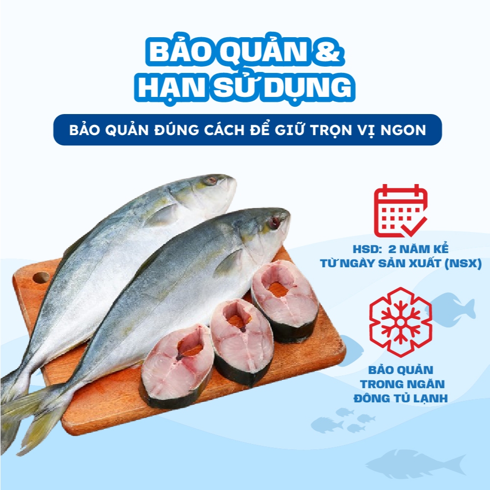 [HỎA TỐC HCM] Cá cam nguyên con Thế Giới Hải Sản nhập khẩu Hàn Quốc cáp đông bằng công nghệ IQF giữ độ tươi tự nhiên