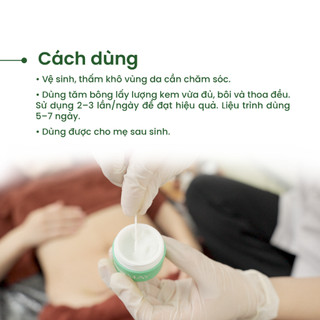 Kem bôi Vết mổ , Trầy Xước, Đứt Tay hỗ Trợ Liền Da 10g HOME CARE CHO cả MẸ SAU SINH Thường, Mổ