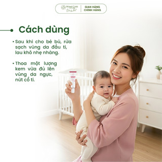 Kem bôi nứt đầu ti, nứt cổ gà,bôi đầu ti cho mẹ sau sinh cho con bú chính hãng Homecare 10g