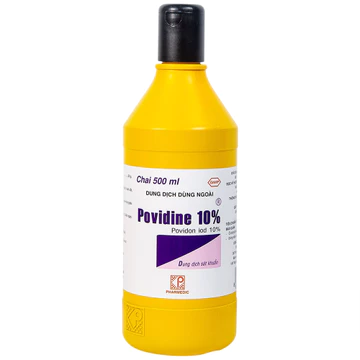 Dung dịch sát khuẩn POVIDINE 500ml (CÓ VAT)