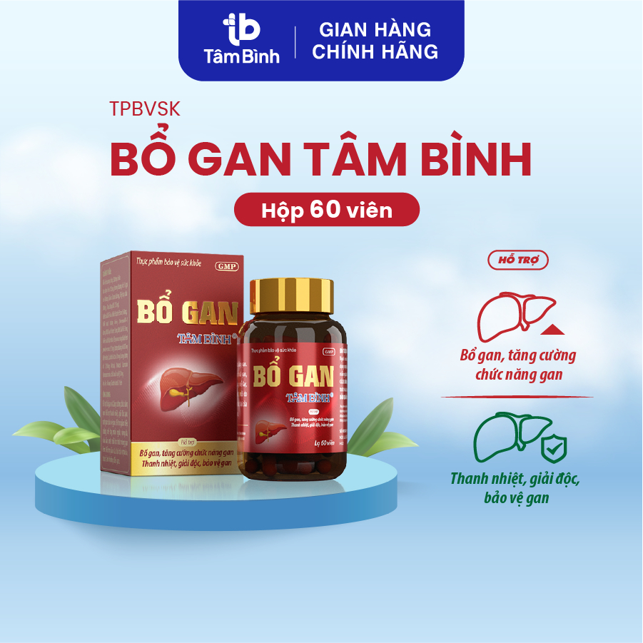[Review tốt] Giải độc Gan Tâm Bình - Hỗ trợ giảm mề đay, mẩn ngứa, thanh nhiệt, bổ gan, nóng trong, chán ăn, mệt mỏi