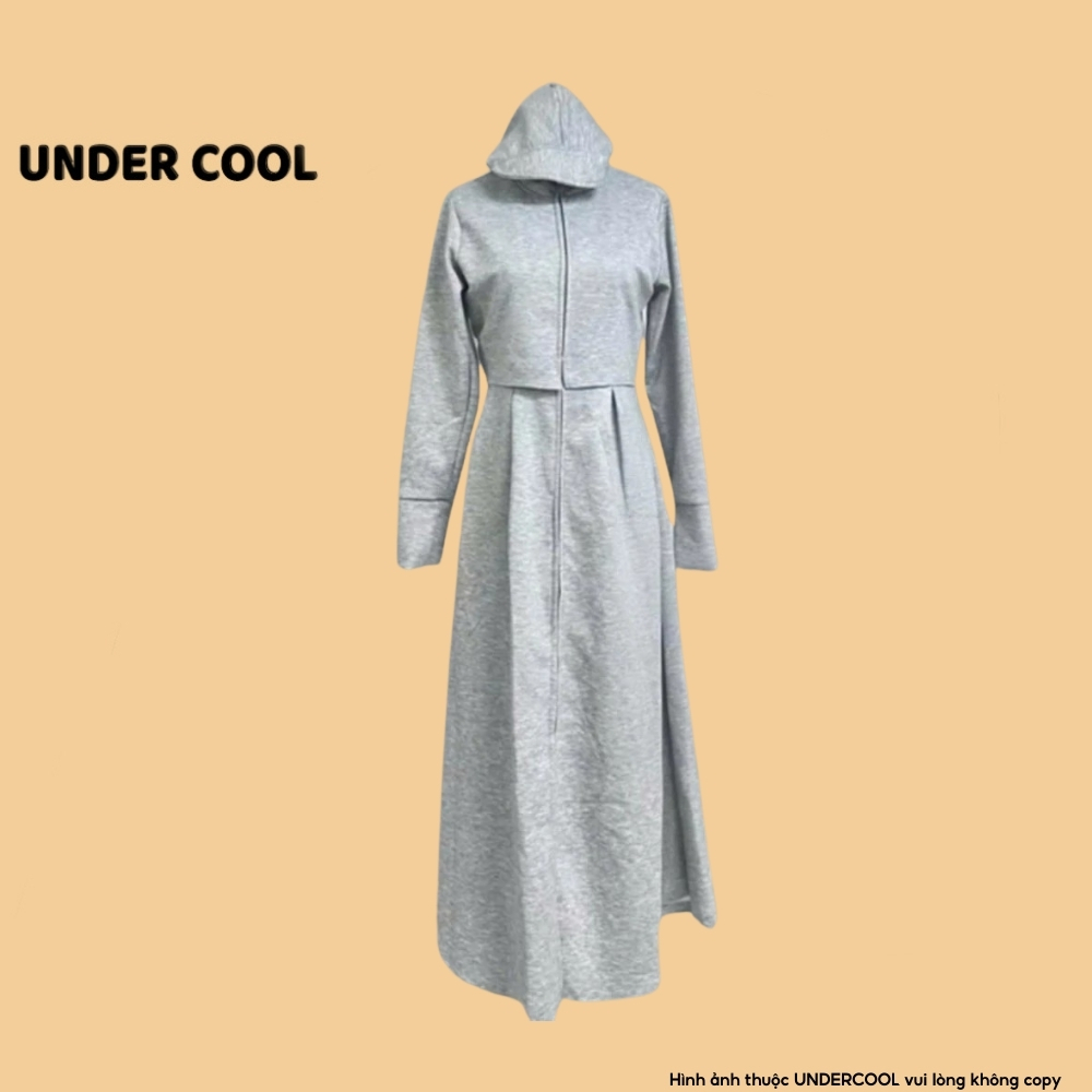 Áo Chống Nắng Toàn Thân Ngực 2 lớp UNDERCOOL Nỉ Cotton Cao Cấp Vải Umi Cotton Co Dãn 4 dày dặn, Live ACN06