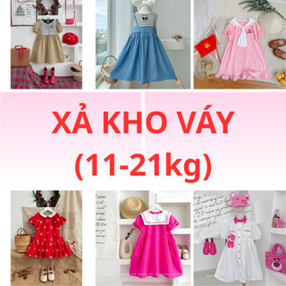 XẢ KHO SIZE BÉ TỪ 11KG-21KG  Váy bé gái xinh yêu